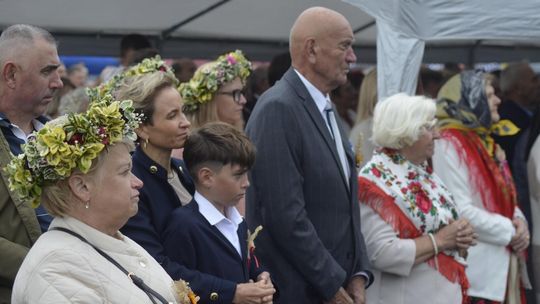 Zakończenie żniw świętują w Krzywdzie