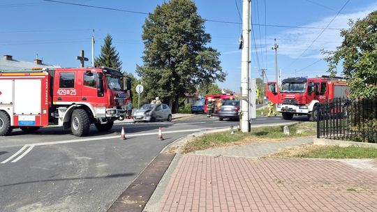 Czołówka na drodze krajowej. W akcji LPR