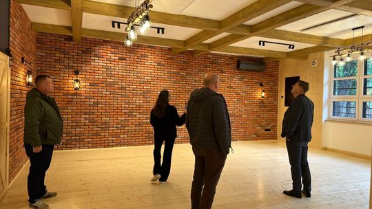„Stodoła” w Łaskarzewie po modernizacji. Budynek będzie służył mieszkańcom przez cały rok