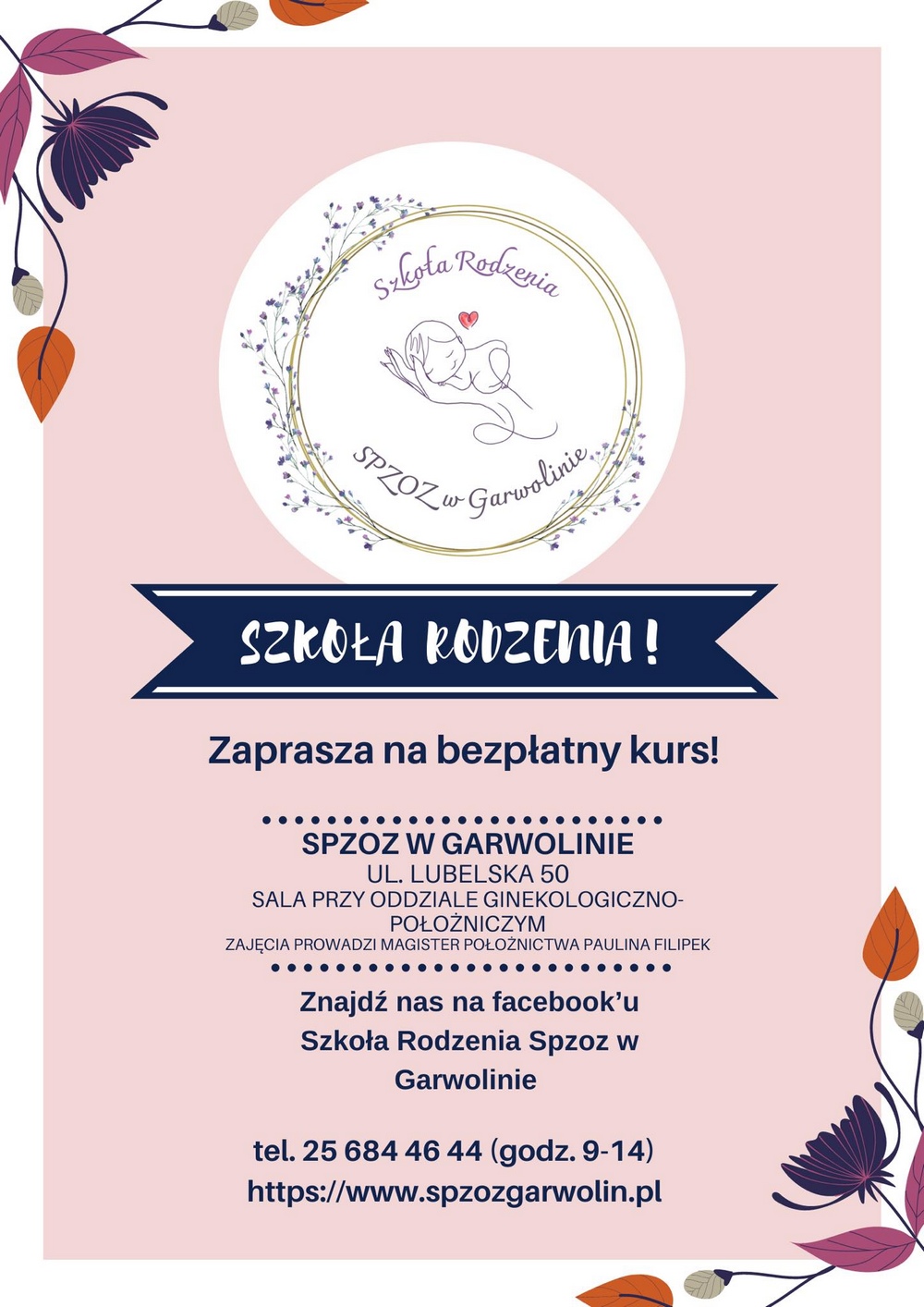 Szkoła rodzenia plakat